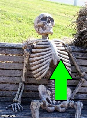 Waiting Skeleton Meme | image tagged in memes,waiting skeleton | made w/ Imgflip meme maker