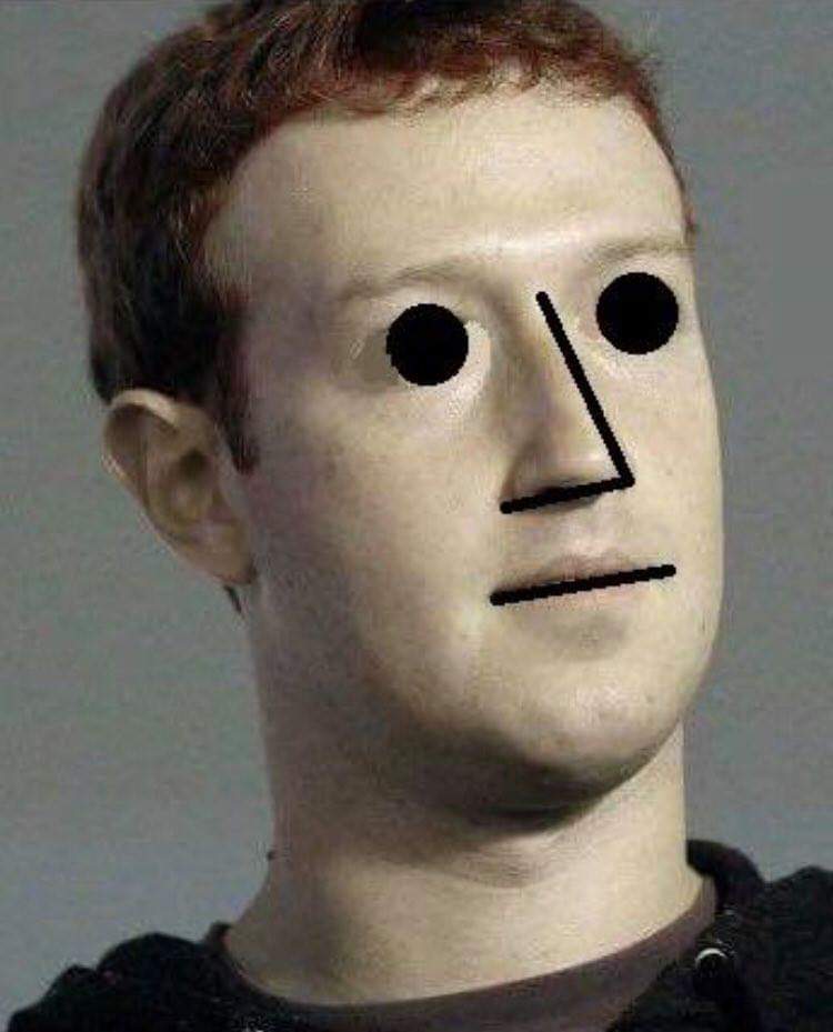 Zuckerberg NPC Blank Meme Template