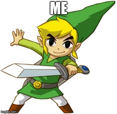 Cool LInk | ME | image tagged in cool link | made w/ Imgflip meme maker