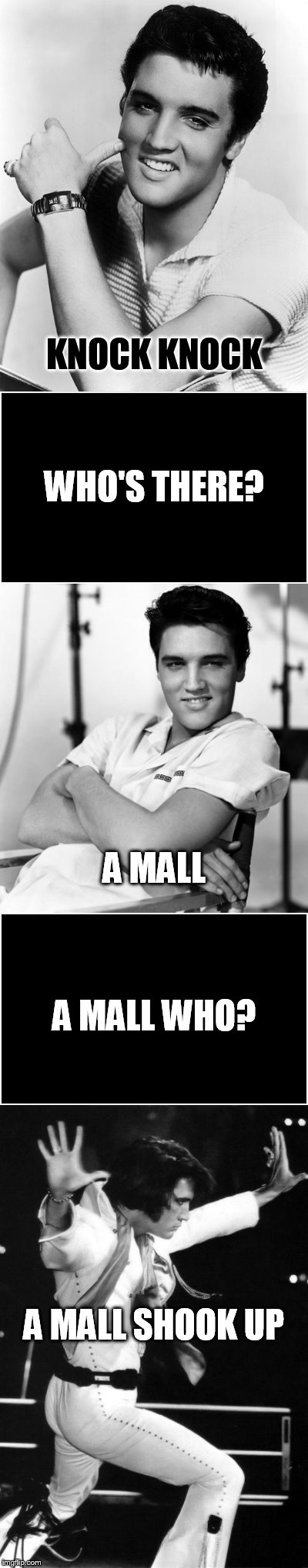 KNOCK KNOCK A MALL SHOOK UP WHO'S THERE? A MALL A MALL WHO? | made w/ Imgflip meme maker