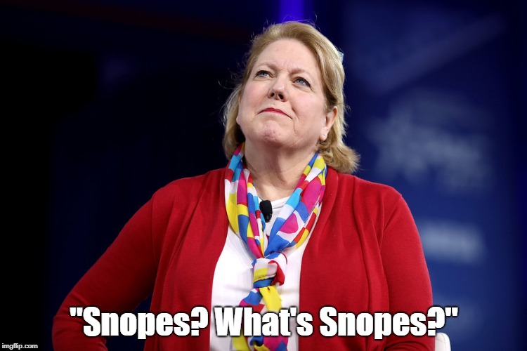 "Snopes? What's Snopes?" | made w/ Imgflip meme maker