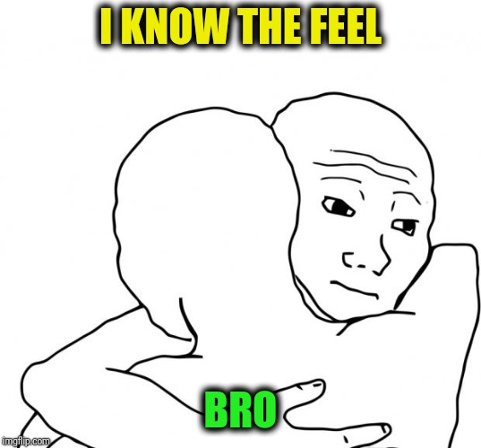 I Know That Feel Bro Meme | I KNOW THE FEEL BRO | image tagged in memes,i know that feel bro | made w/ Imgflip meme maker