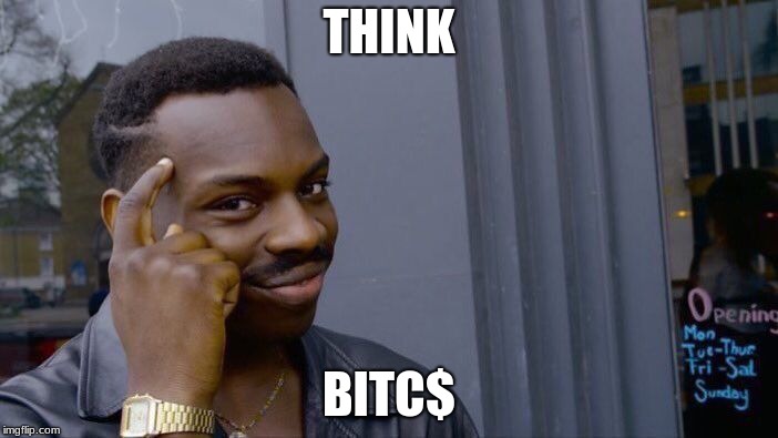 Roll Safe Think About It Meme | THINK; BITC$ | image tagged in memes,roll safe think about it | made w/ Imgflip meme maker