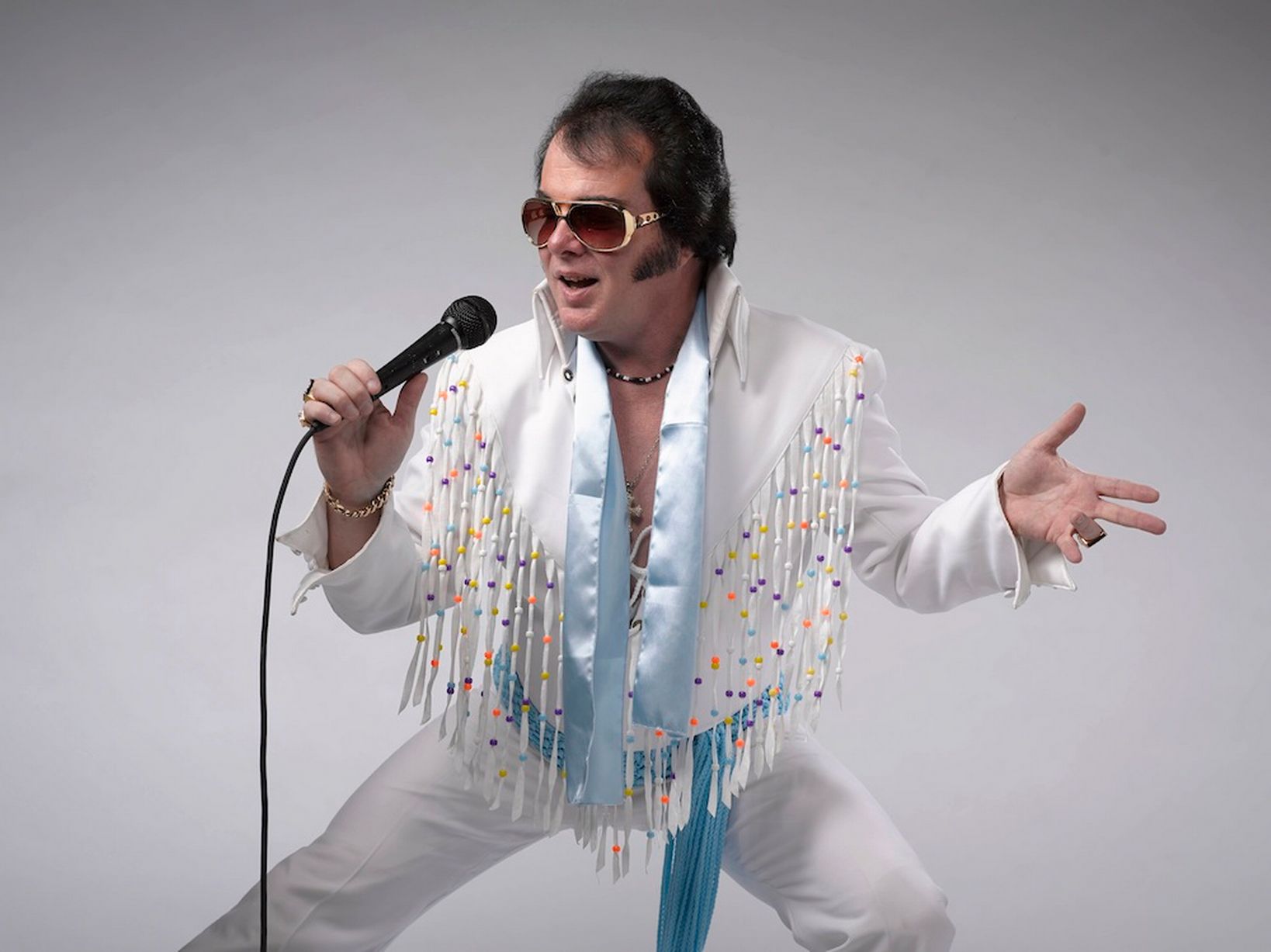 High Quality Elvis Impersonator Blank Meme Template