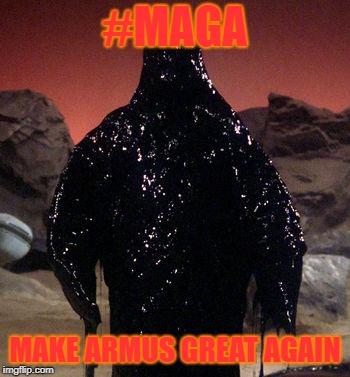 #MAGA; MAKE ARMUS GREAT AGAIN | image tagged in maga,donald trump | made w/ Imgflip meme maker