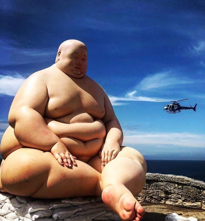 BIG BUDDHA Blank Meme Template