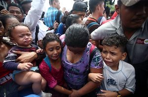 High Quality Honduran Migrants Caravan Oct 19 2018 Blank Meme Template