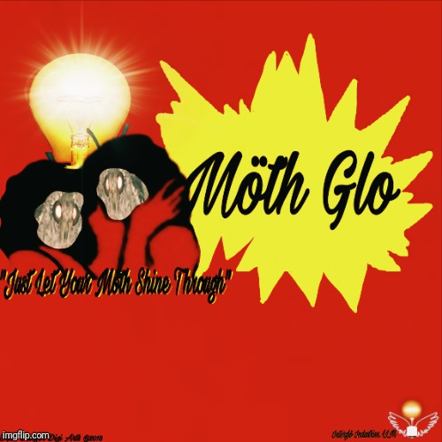 Moth Glo | image tagged in moth,memes | made w/ Imgflip meme maker