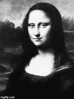 mona | image tagged in gifs,mona lisa,happy halloween | made w/ Imgflip video-to-gif maker