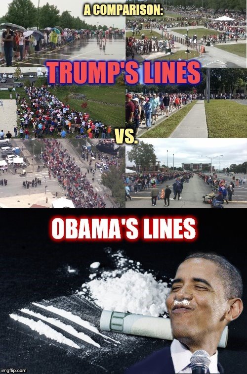 No Comparison |  . | image tagged in trump,phunny,theelliot,obama,political,memes | made w/ Imgflip meme maker