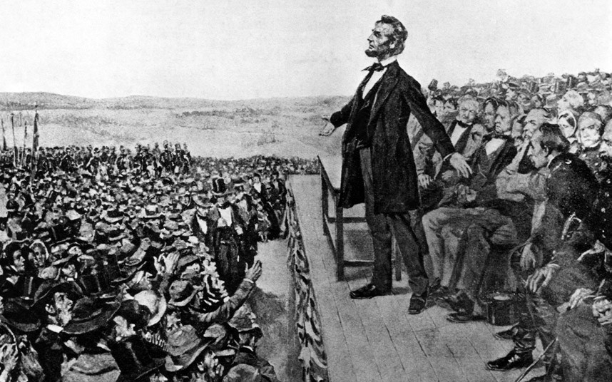 Abraham Lincoln Speech Blank Meme Template
