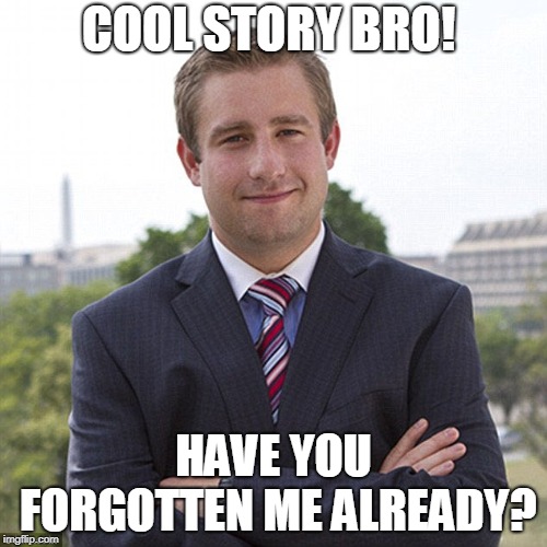 Seth rich | COOL STORY BRO! HAVE YOU FORGOTTEN ME ALREADY? | image tagged in seth rich | made w/ Imgflip meme maker