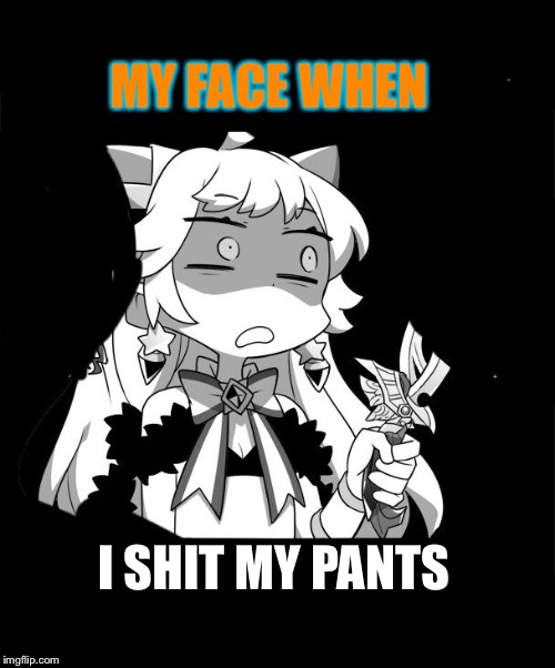Ezelith Surprised | MY FACE WHEN; I SHIT MY PANTS | image tagged in ezelith surprised | made w/ Imgflip meme maker