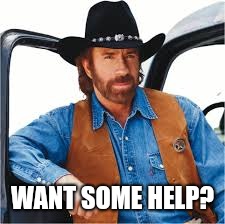 Walker Texas Ranger | WANT SOME HELP? | image tagged in walker texas ranger | made w/ Imgflip meme maker