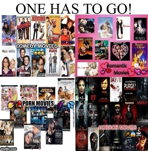 COVELL BELLAMY III | image tagged in one has to go movie genre | made w/ Imgflip meme maker