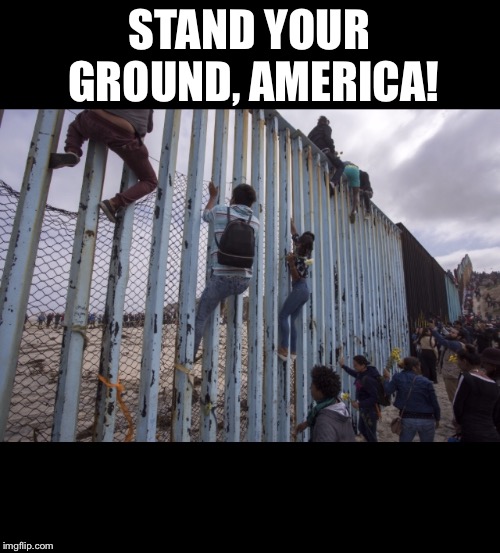  STAND YOUR GROUND, AMERICA! | image tagged in stand,your,ground,stsnd your ground | made w/ Imgflip meme maker