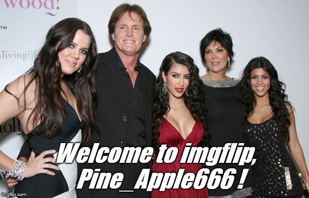 Jenner Christmas | Welcome to imgflip,  Pine_Apple666 ! | image tagged in jenner christmas | made w/ Imgflip meme maker