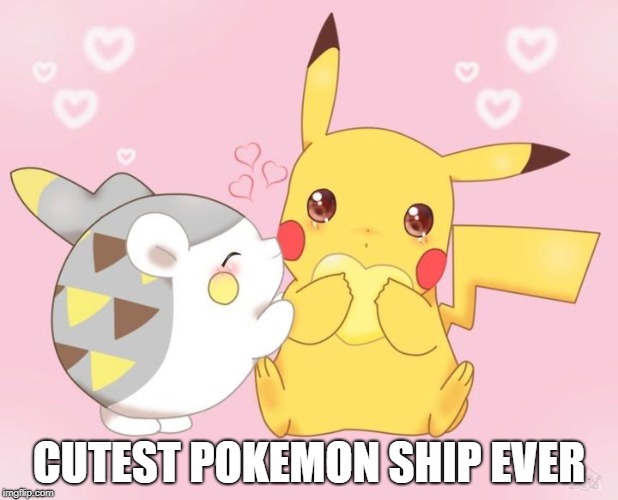 Second Best Pikachu Shipping | CUTEST POKEMON SHIP EVER | image tagged in pokemon,pikachu,relationships,shipping | made w/ Imgflip meme maker