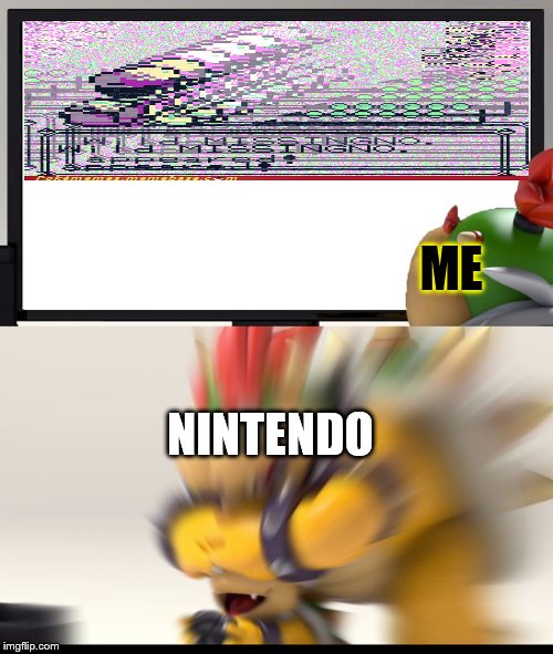 Don't hide the fact Missingno is real. It's too late for that. | ME; NINTENDO | image tagged in nintendo switch parental controls,missingno | made w/ Imgflip meme maker