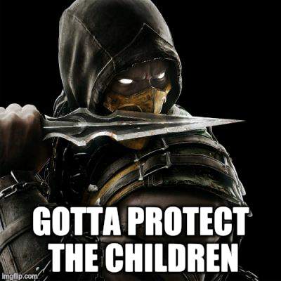 GOTTA PROTECT THE CHILDREN | made w/ Imgflip meme maker