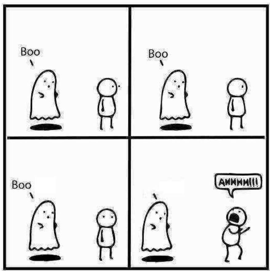 Ghost Boo Blank Meme Template