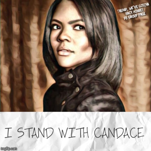 I Stand With Candace  | image tagged in candace owens,blexit,kanye west,logo,apology,twitter | made w/ Imgflip meme maker