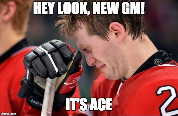 HEY LOOK, NEW GM! IT'S ACE | made w/ Imgflip meme maker