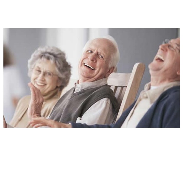 High Quality OLD PEOPLE LAUGHING HAPPY BLANK Blank Meme Template