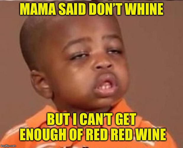 stoned boy | MAMA SAID DON’T WHINE BUT I CAN’T GET ENOUGH OF RED RED WINE | image tagged in stoned boy | made w/ Imgflip meme maker