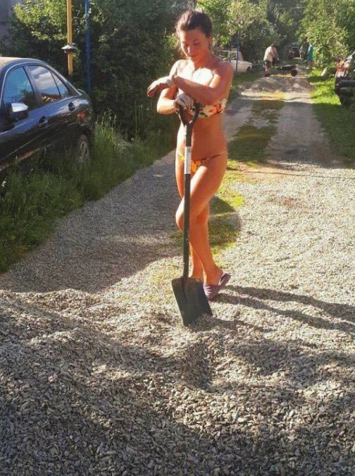 Shovel Ready Blank Meme Template
