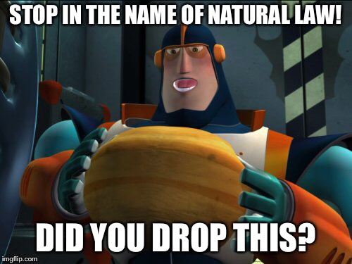 STOP IN THE NAME OF NATURAL LAW!! | STOP IN THE NAME OF NATURAL LAW! DID YOU DROP THIS? | image tagged in cosmic,quantum,ray,did you drop this,stop in the name of natural law | made w/ Imgflip meme maker