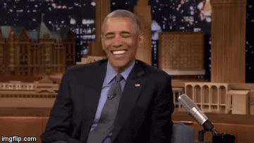 When someone walks up to Obama and says; "Trump is better" | image tagged in gifs,obama,democrat,politics | made w/ Imgflip video-to-gif maker