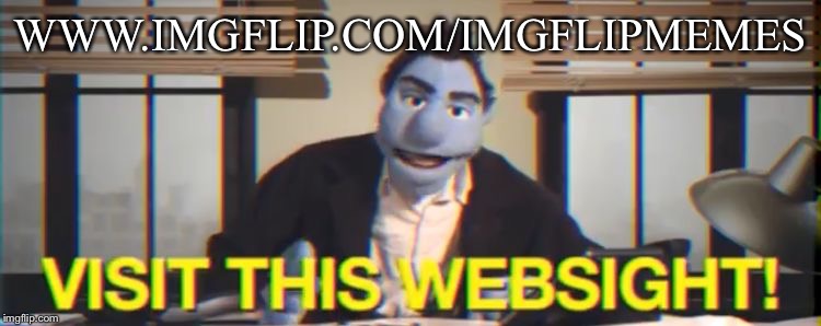 Visit this WebSIGHT | WWW.IMGFLIP.COM/IMGFLIPMEMES | image tagged in visit this website | made w/ Imgflip meme maker
