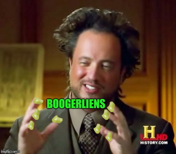 BOOGERLIENS | made w/ Imgflip meme maker