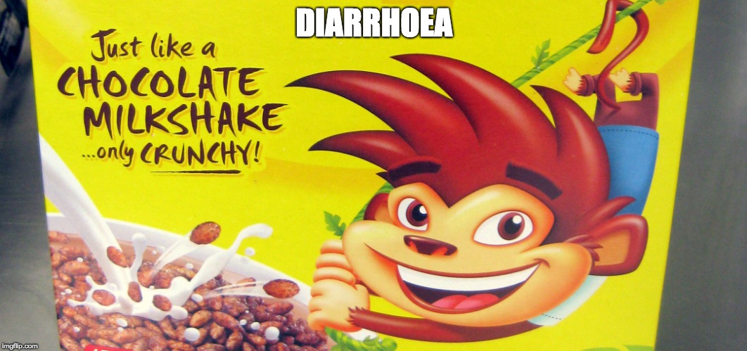 coco pops | DIARRHOEA | image tagged in coco,australia | made w/ Imgflip meme maker