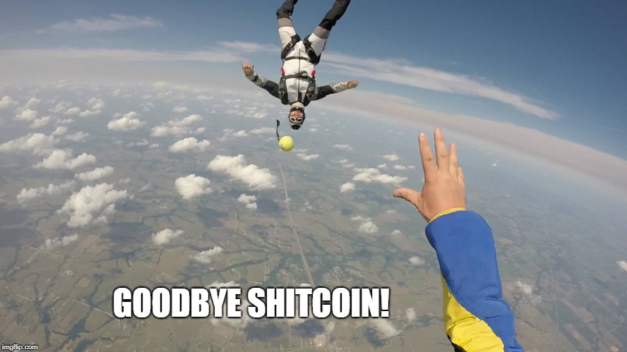 GOODBYE SHITCOIN! | made w/ Imgflip meme maker