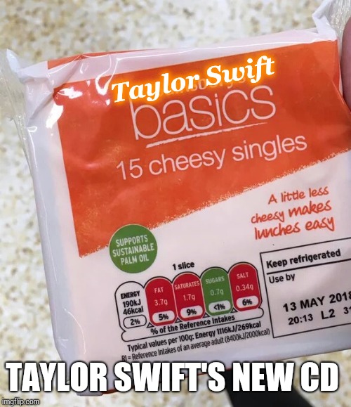 Taylor Swift TAYLOR SWIFT'S NEW CD | made w/ Imgflip meme maker
