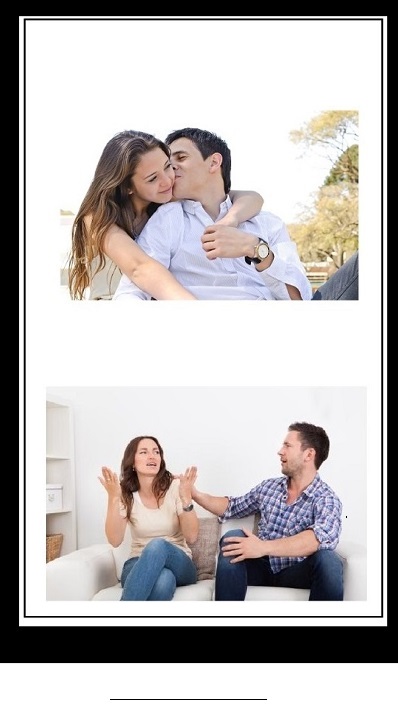 COUPLE HAPPY THEN UNHAPPY or SINGLE THEN MARRIED 2 PANEL better Blank Meme Template