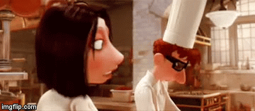 When you gotta give "the look" | image tagged in gifs,reactions,reaction gifs,ratatouille,google images,reaction | made w/ Imgflip video-to-gif maker