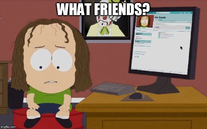 SP No Friends | WHAT FRIENDS? | image tagged in sp no friends | made w/ Imgflip meme maker