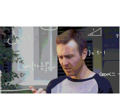 High Quality CONFUSED MATH MAN Blank Meme Template