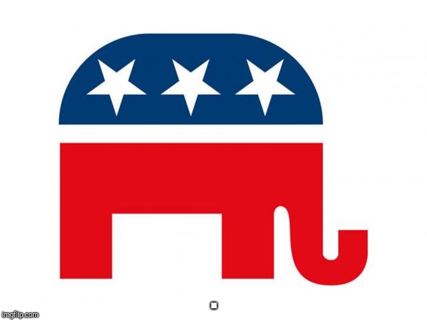 GOP LOGO | . | image tagged in gop logo | made w/ Imgflip meme maker