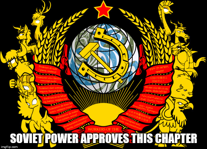 SOVIET POWER APPROVES THIS CHAPTER | made w/ Imgflip meme maker