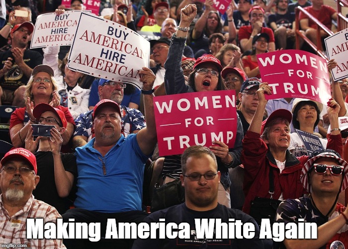 Making America White Again | made w/ Imgflip meme maker