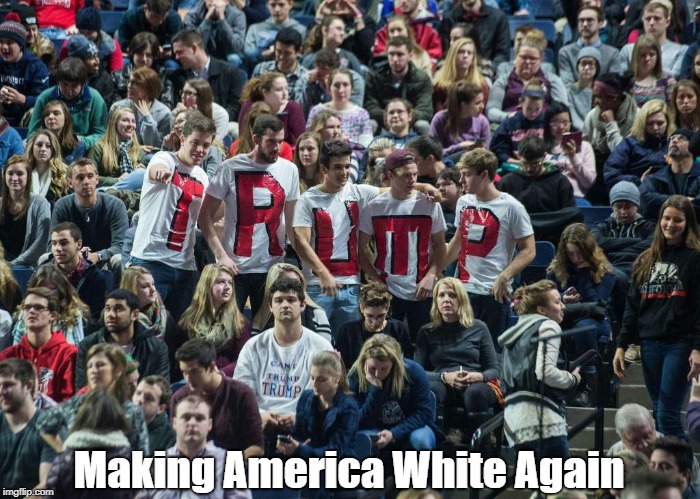 Making America White Again | made w/ Imgflip meme maker