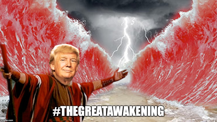 The Red Wave 2018 | #THEGREATAWAKENING | image tagged in politics,donald trump,the red wave,the great awakening | made w/ Imgflip meme maker