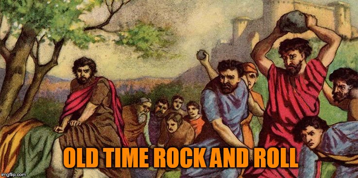 OLD TIME ROCK AND ROLL | made w/ Imgflip meme maker