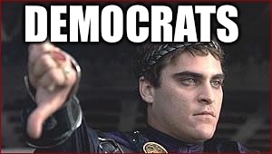 Thumbs | DEMOCRATS | image tagged in thumbs | made w/ Imgflip meme maker