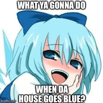 WHAT YA GONNA DO WHEN DA HOUSE GOES BLUE? | made w/ Imgflip meme maker
