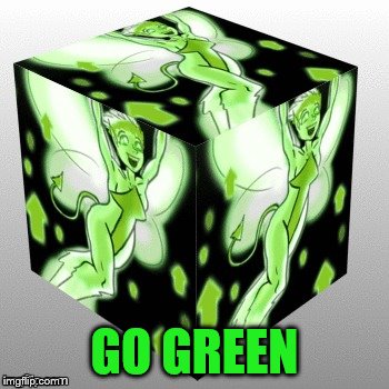 GO GREEN | made w/ Imgflip meme maker